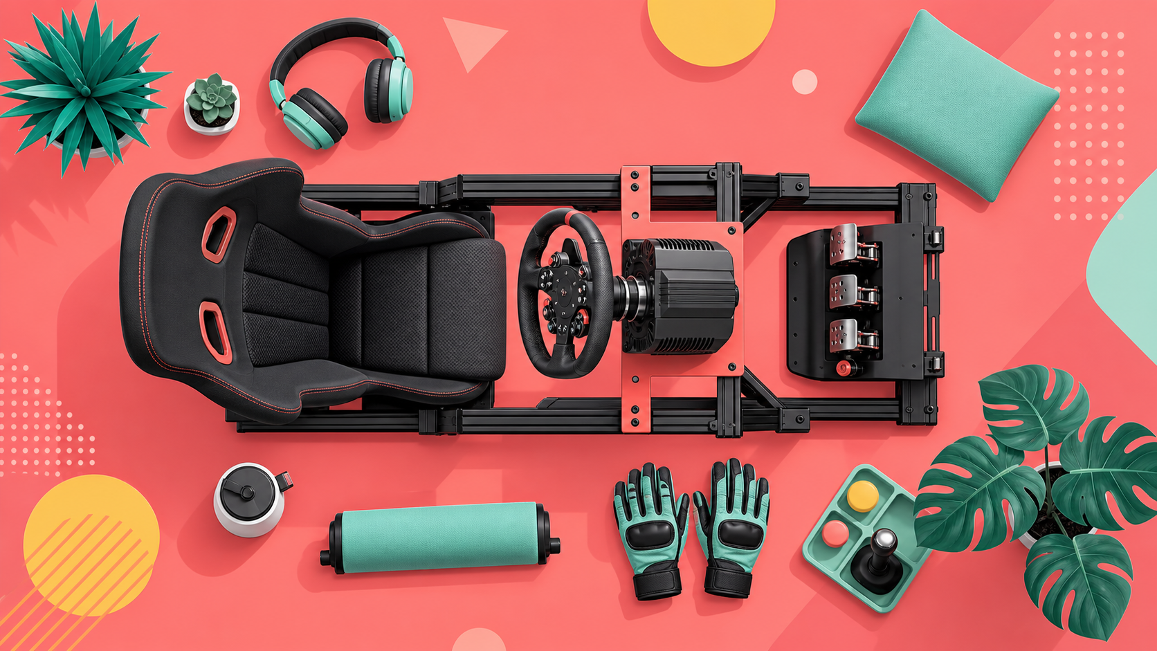 Playseat Trophy・NLR GTRacer 2.0・GTtrack・GT Omega PRIME Liteの公式価格と素材と対応トルク出典区分を並べた集約図