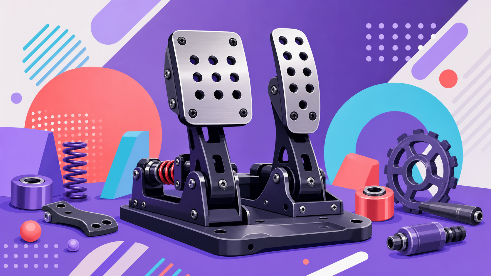 シフターとハンドブレーキをHパターン・シーケンシャル・ハンドブレーキのタイプと接続方式で分類した選定図